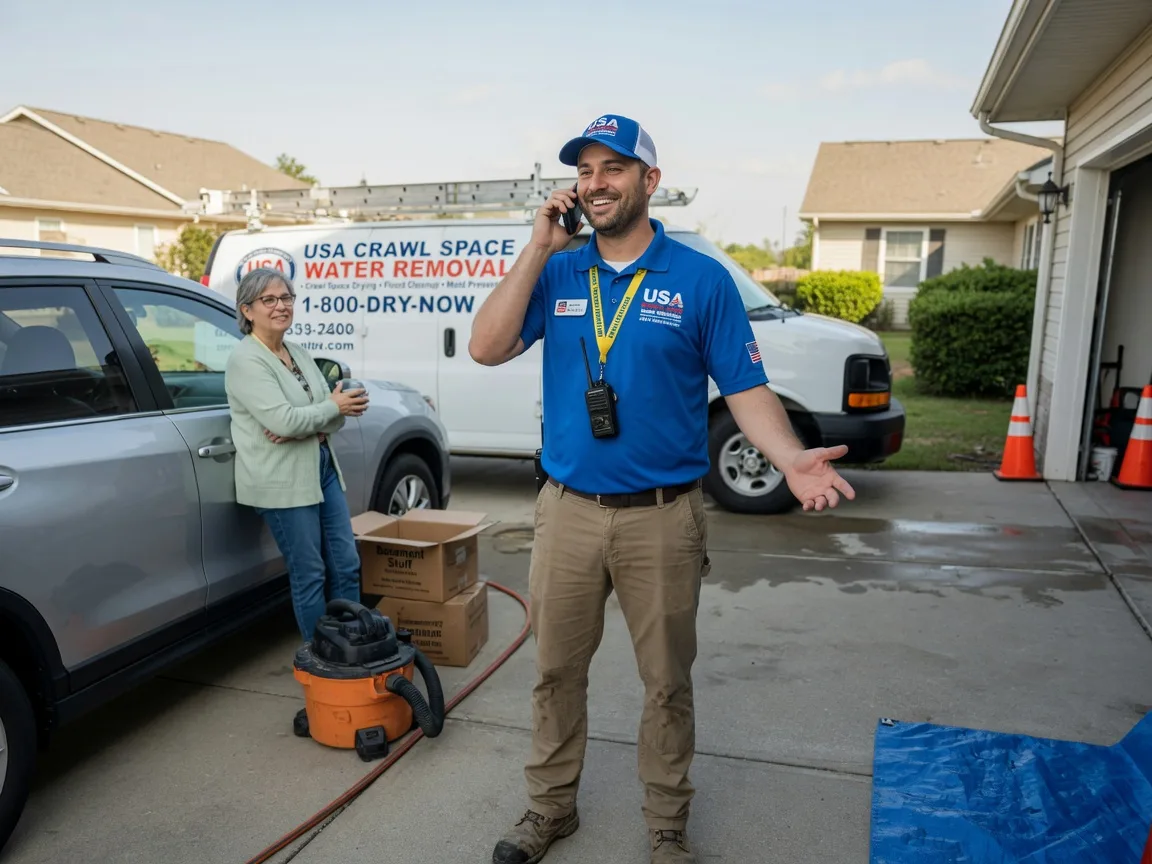 Crawl Space Water Removal Sanford, NC FAQs